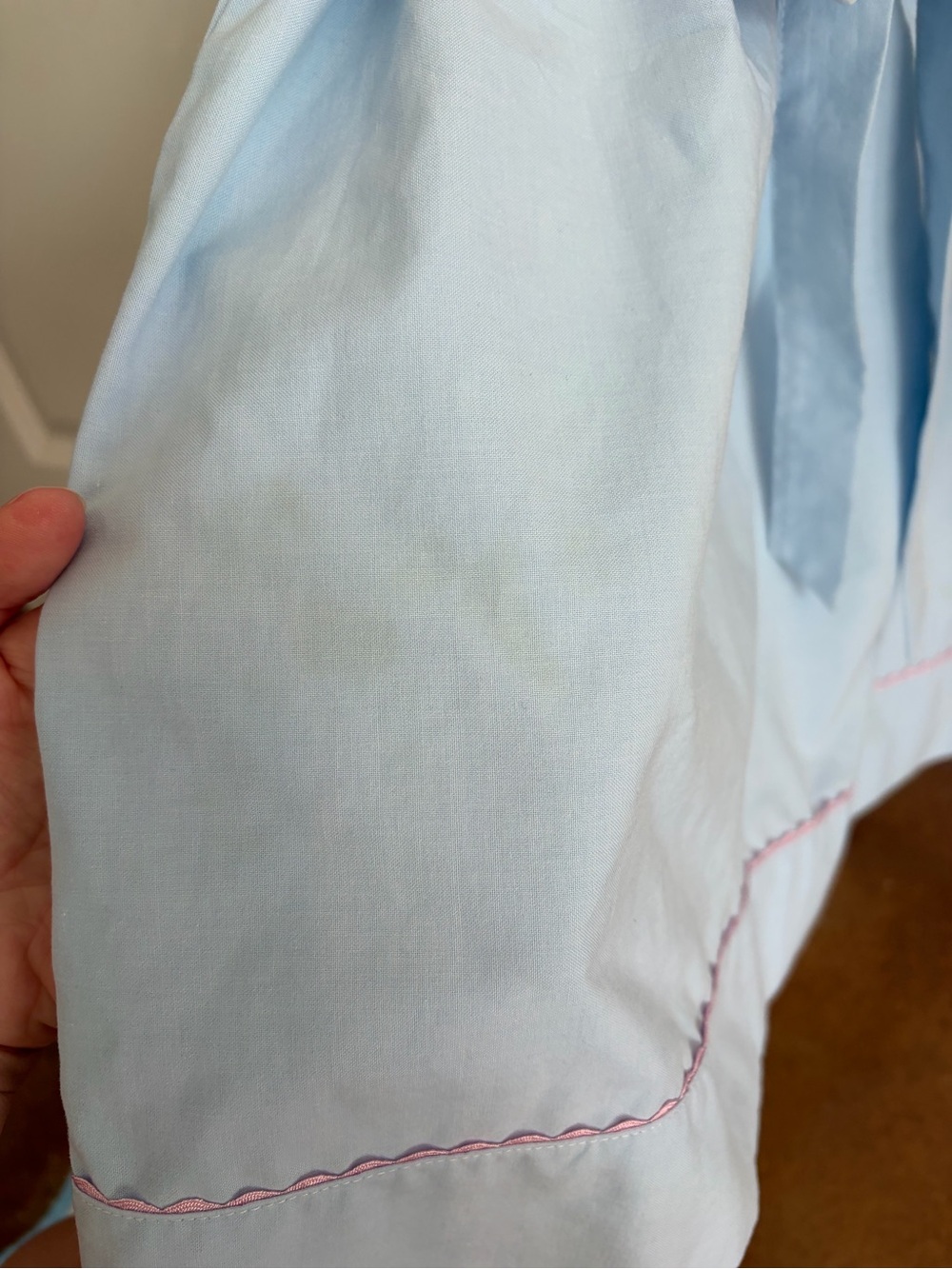 Pastel Blue & Pink Ruffle Sundress - Picture 5 of 6